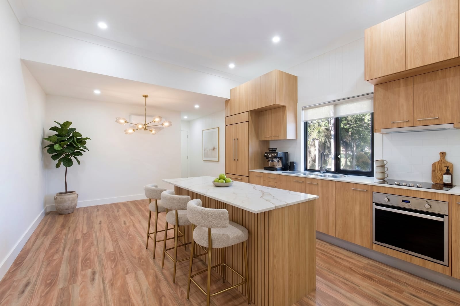 Virtual staging for kitchens